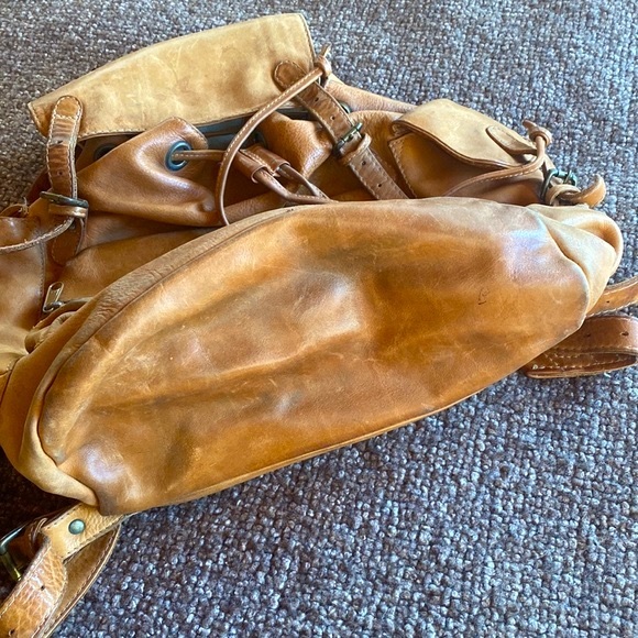 Vintage Leather Rucksack/Backpack - Picture 10 of 10